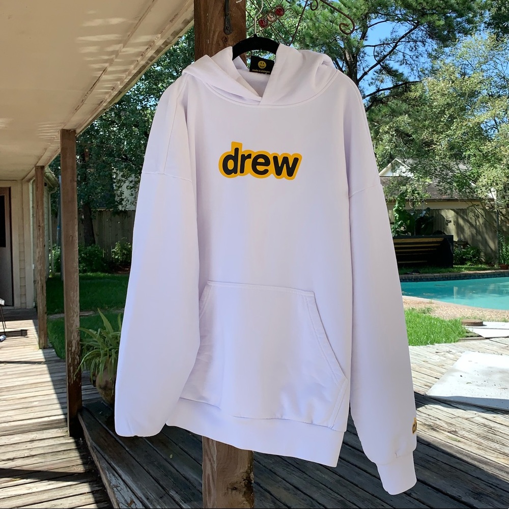 Secret White Drew House Hoodie